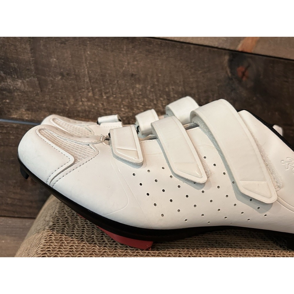 ROKNEMO Unisex‎ Cycling Shoes Indoor Bike White Size 13.5 EUC - Picture 2 of 8